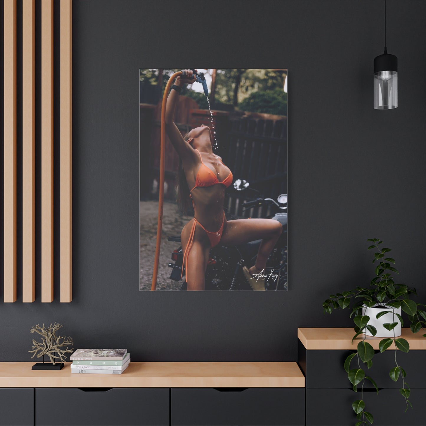 Wet Edition (5) - Anna Fury Canvas Collection