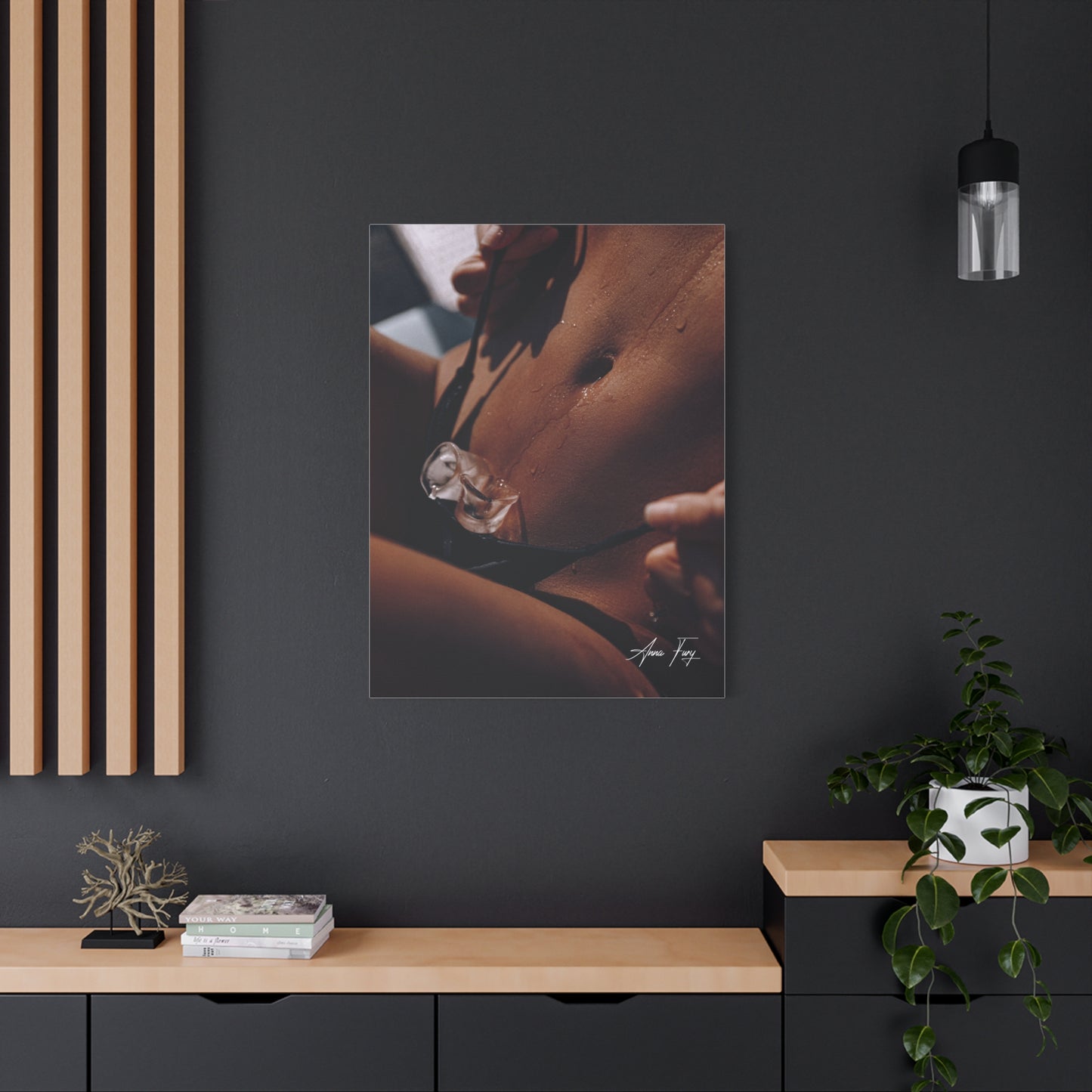 Wet Edition (2) - Anna Fury Canvas Collection