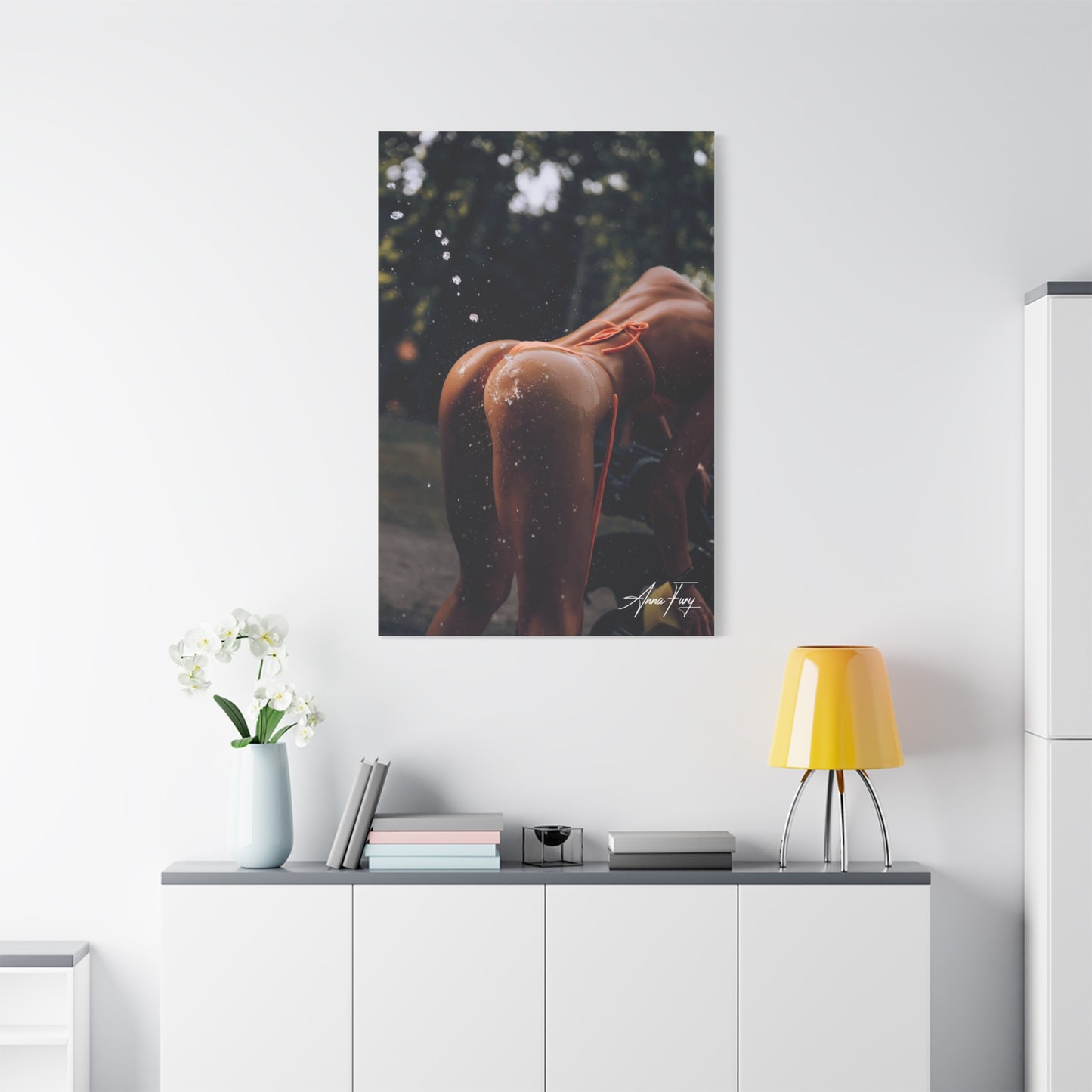 Wet Edition (6) - Anna Fury Canvas Collection
