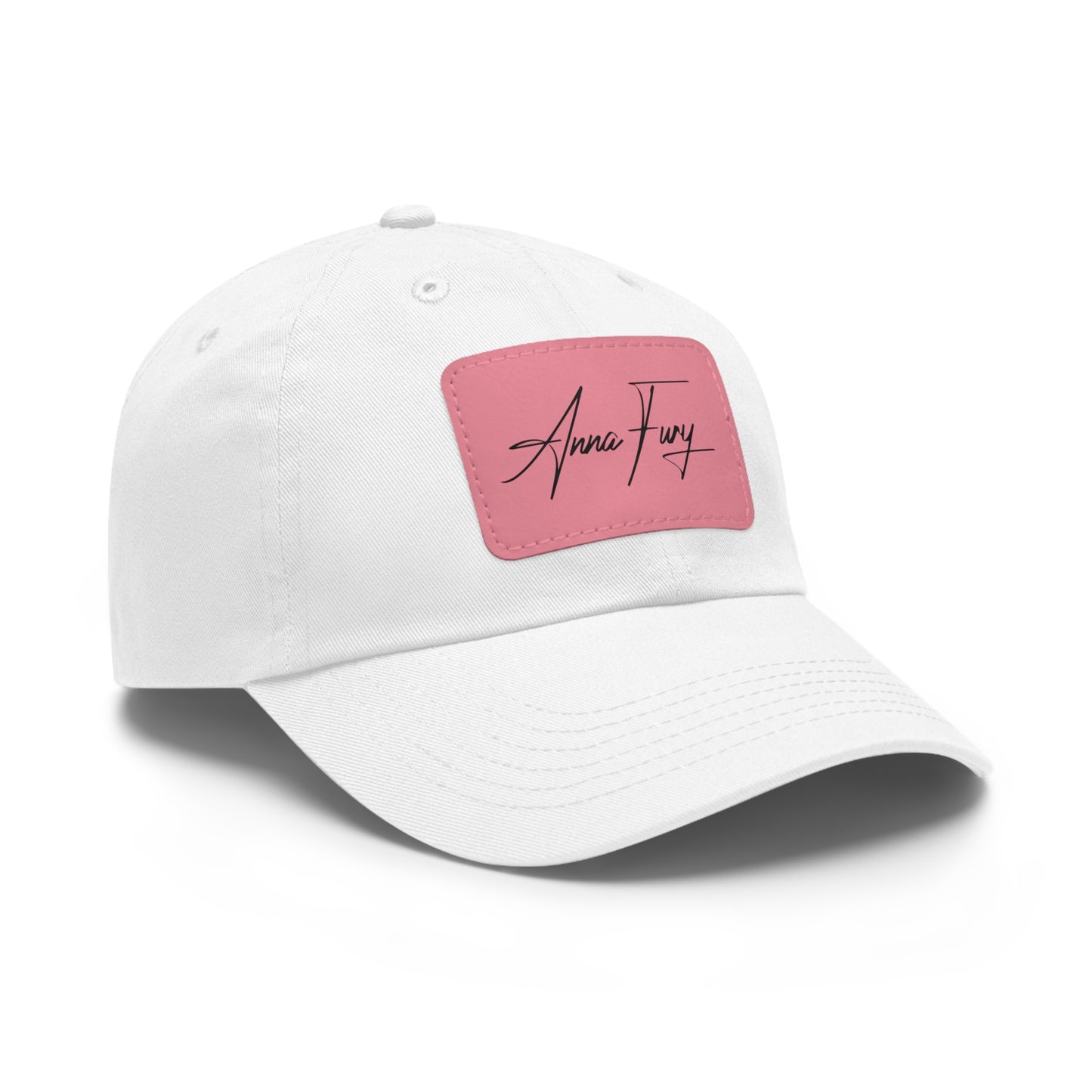 Anna Fury Exclusive Unisex Sexy Dad Cap with Leather Patch | SIgnature