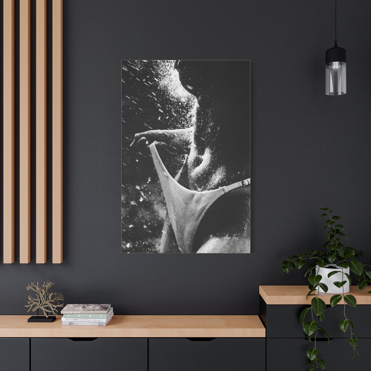 Wet Edition (1) - Anna Fury Canvas Collection