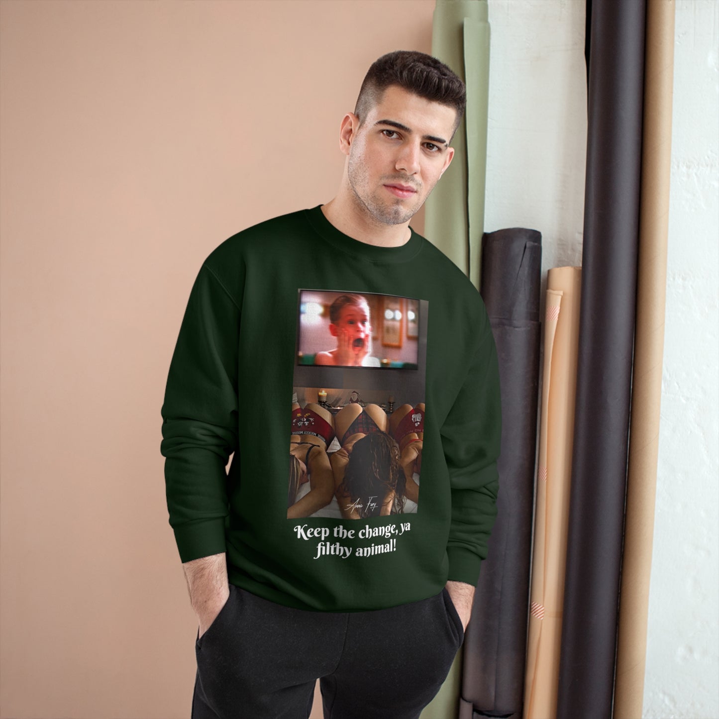 Anna Fury Exclusive Unisex Champion Sweatshirt | Filthy Animal