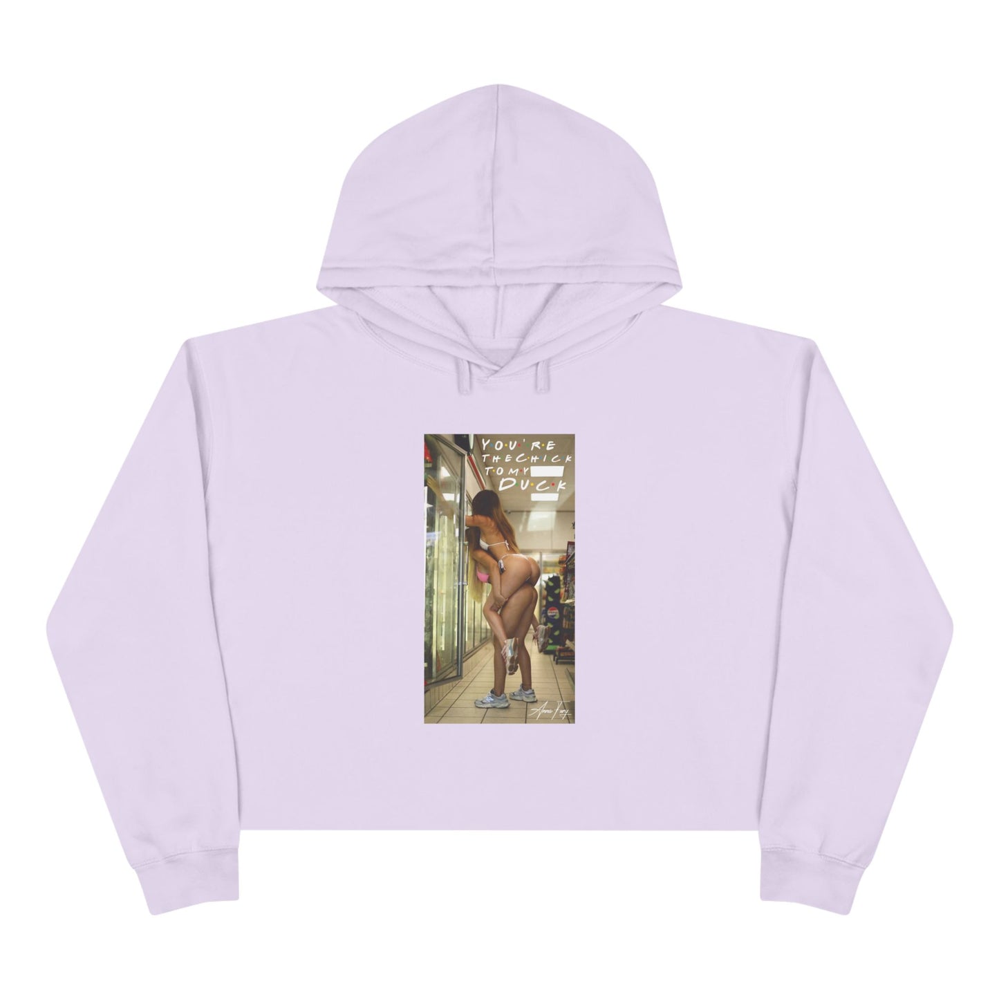 Anna Fury Exclusive Women's Crop Hoodie | YTCTMD