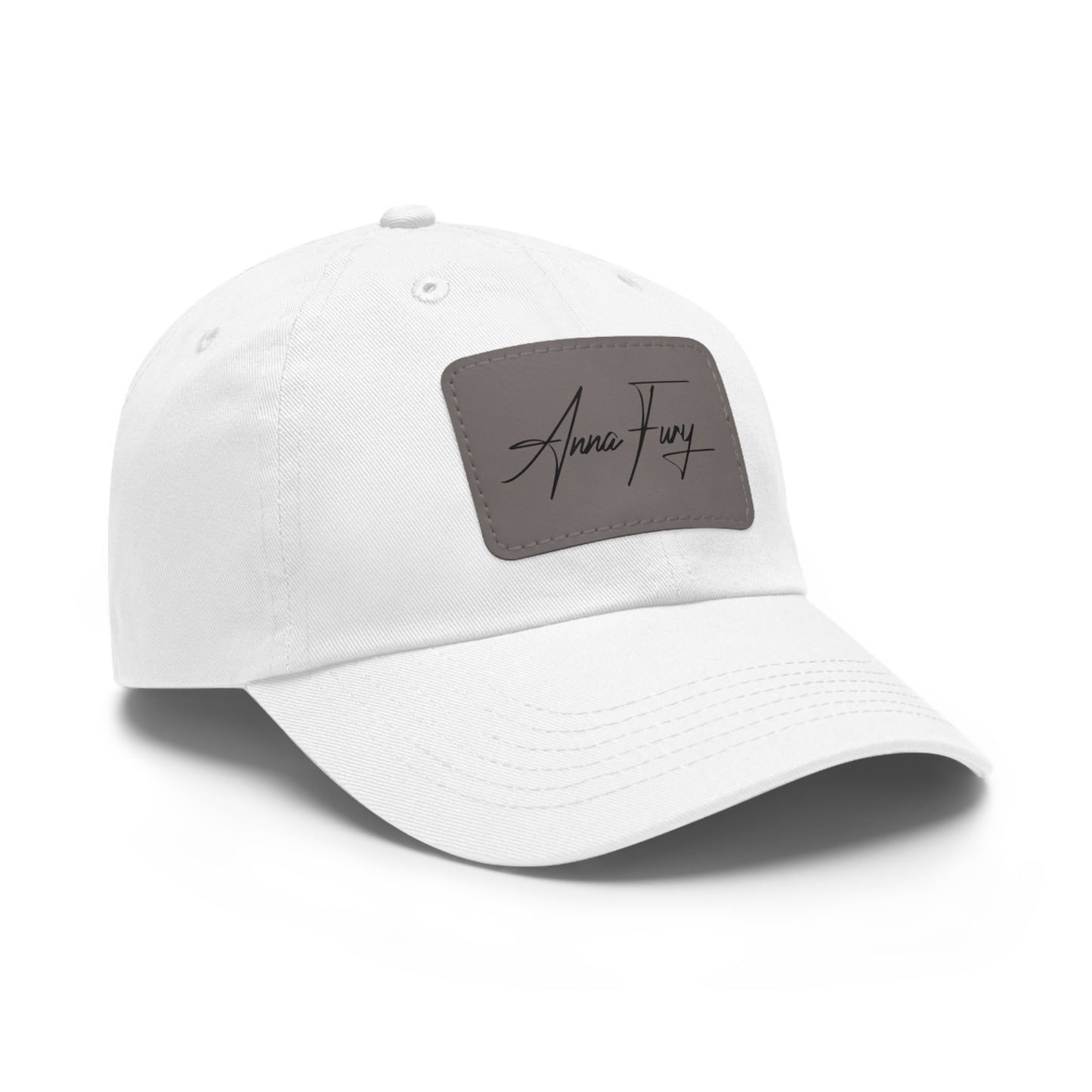 Anna Fury Exclusive Unisex Sexy Dad Cap with Leather Patch | SIgnature