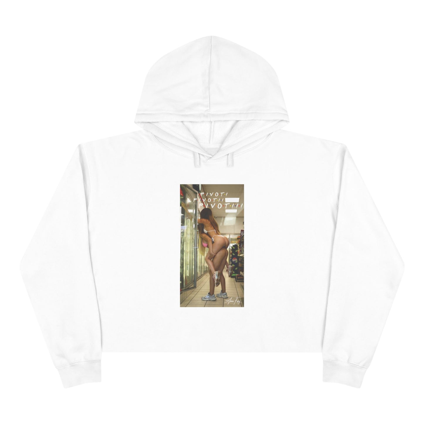 Anna Fury Exclusive Women's Crop Hoodie | PIVOT!!!