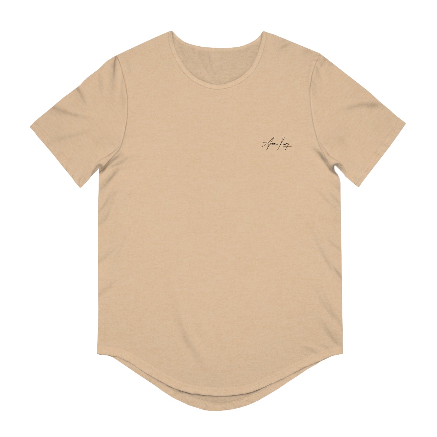 Anna Fury Exclusive Men’s Curved Hem Tee |