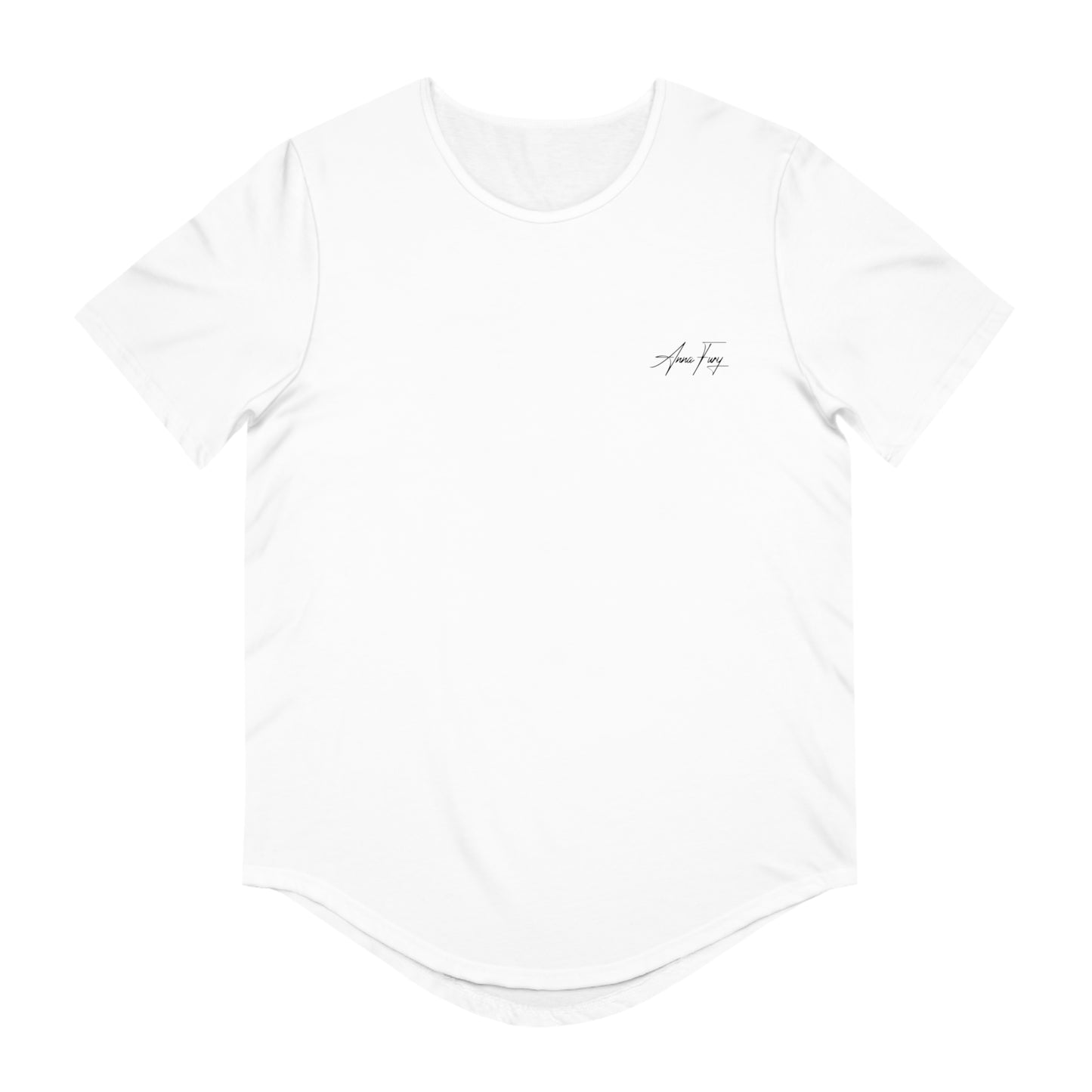 Anna Fury Exclusive Men’s Curved Hem Tee |