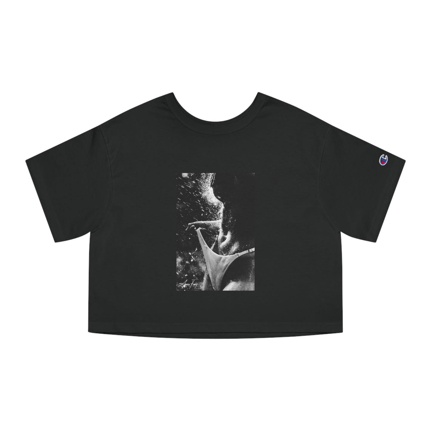 Anna Fury Exclusive Women's Heritage Cropped T-Shirt | Wet Below