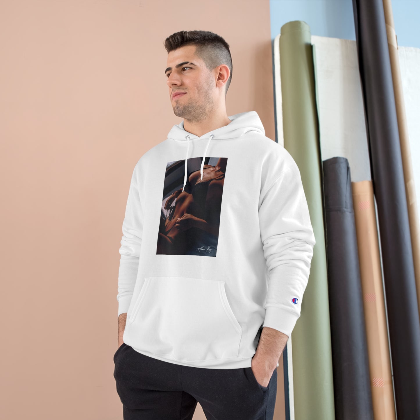 Anna Fury Exclusive Unisex Wet Edition Hoodie | Black Bikini