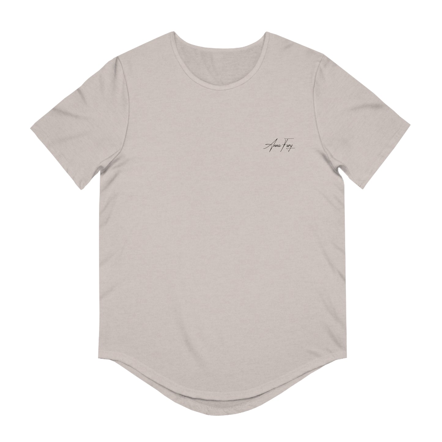 Anna Fury Exclusive Men’s Curved Hem Tee |