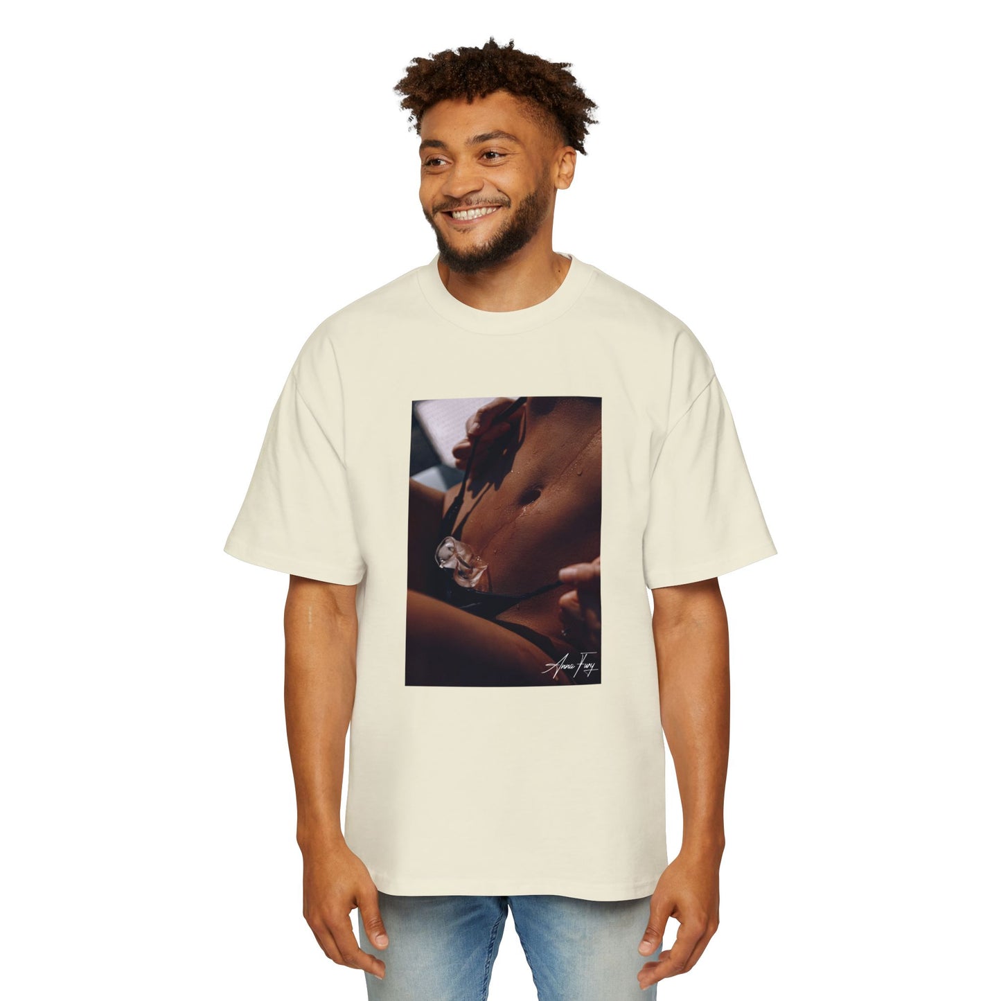 Anna Fury Exclusive Men’s Heavy Oversized Tee | Cooling Down
