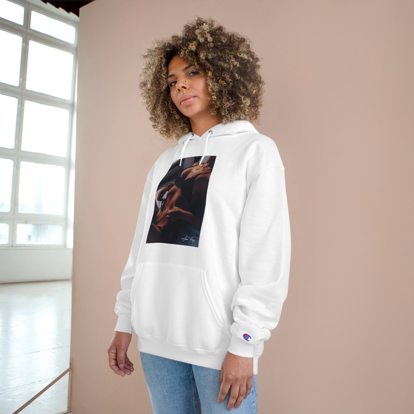 Anna Fury Exclusive Unisex Wet Edition Hoodie | Black Bikini
