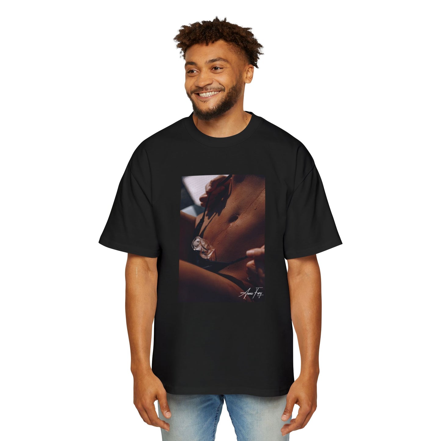 Anna Fury Exclusive Men’s Heavy Oversized Tee | Cooling Down