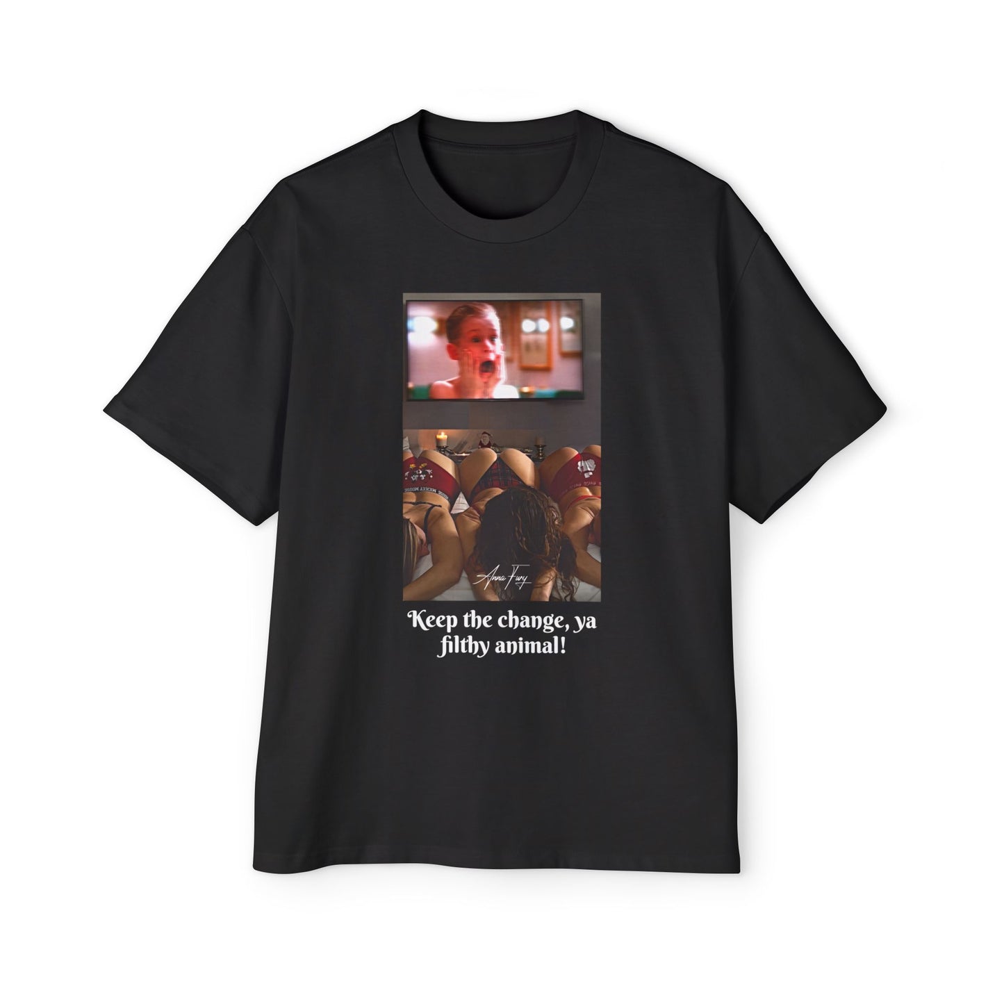 Anna Fury Exclusive Men’s Heavy Oversized Tee | Filthy animal