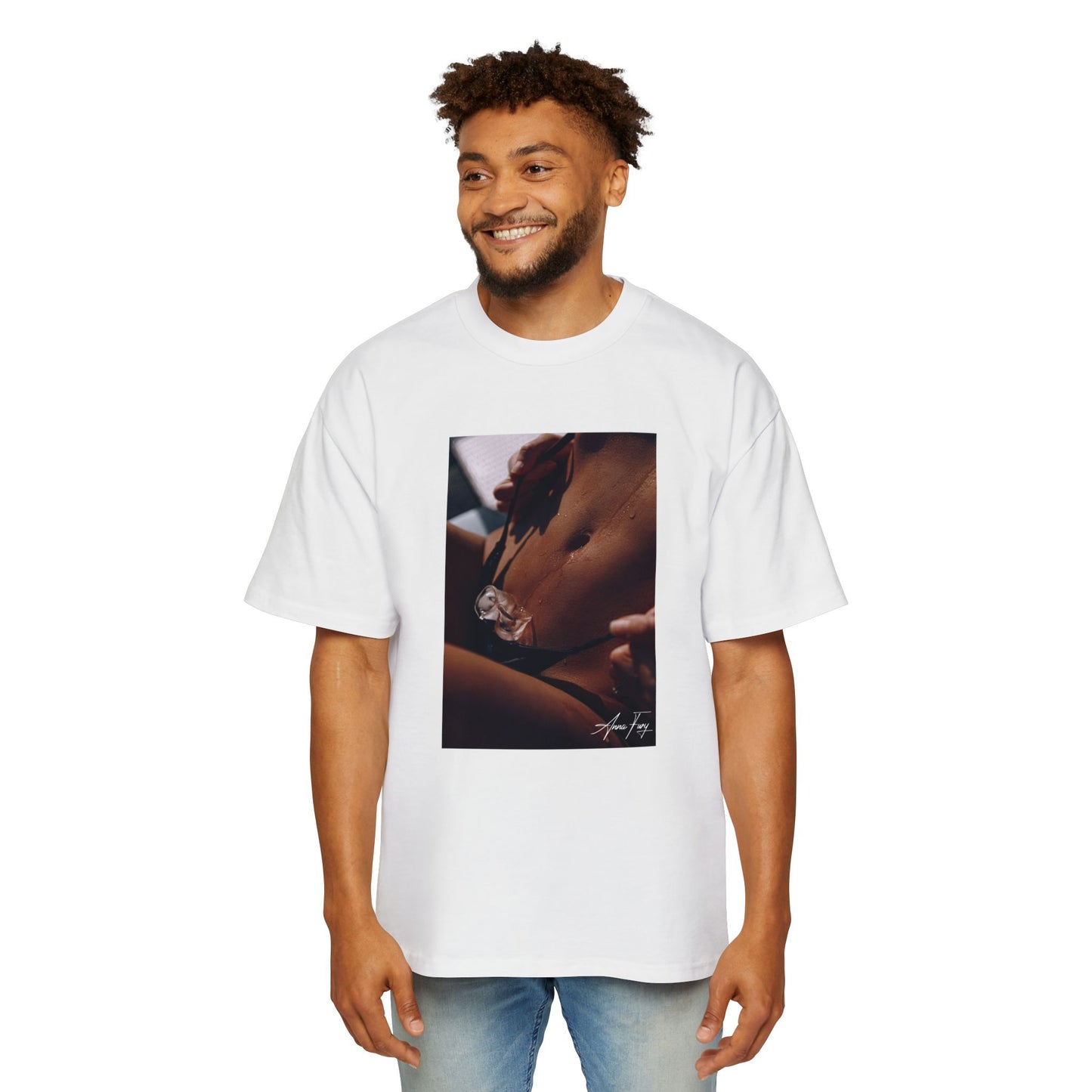 Anna Fury Exclusive Men’s Heavy Oversized Tee | Cooling Down
