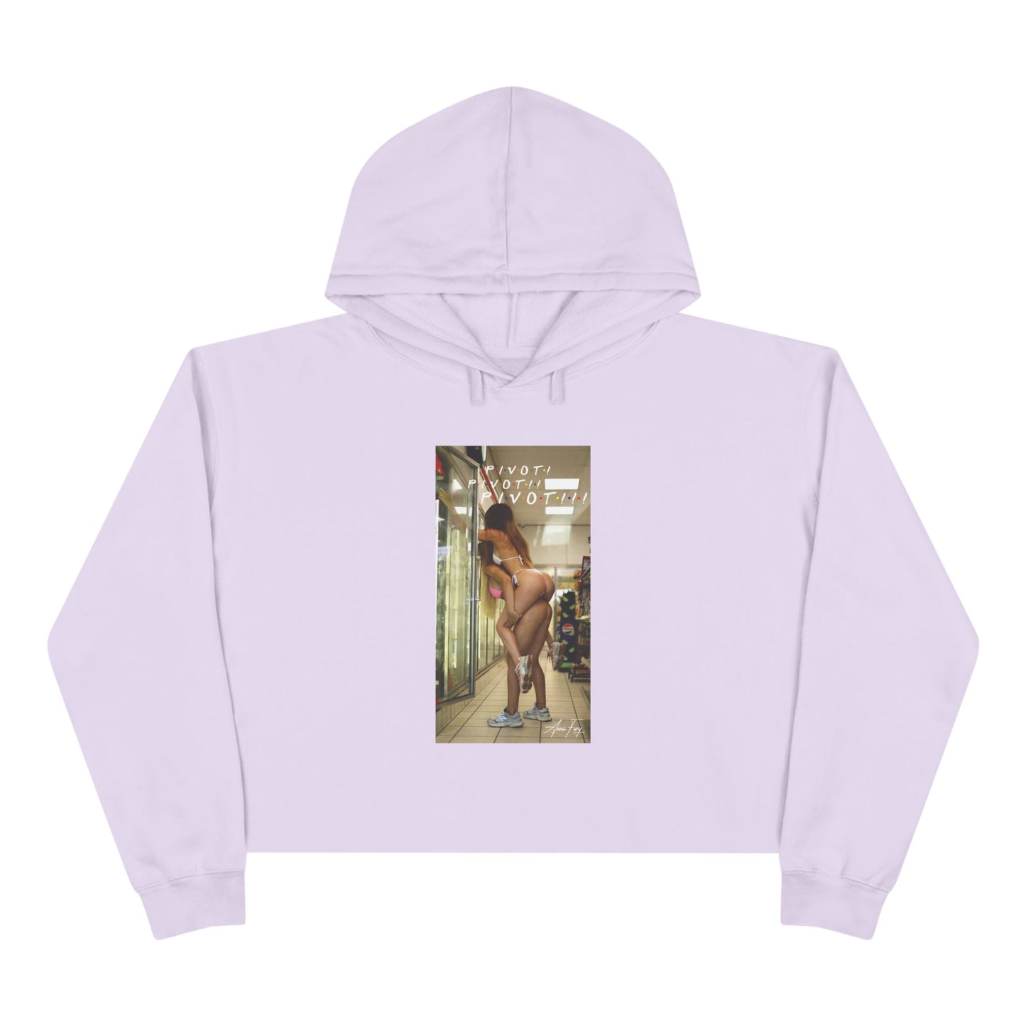 Anna Fury Exclusive Women's Crop Hoodie | PIVOT!!!