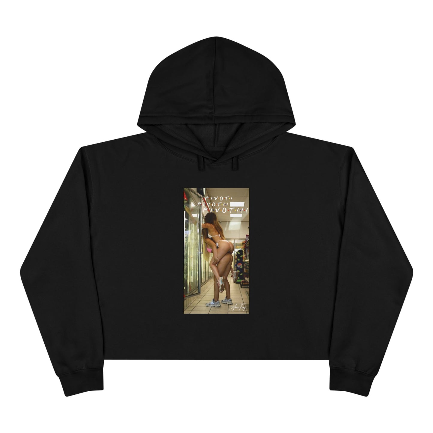 Anna Fury Exclusive Women's Crop Hoodie | PIVOT!!!