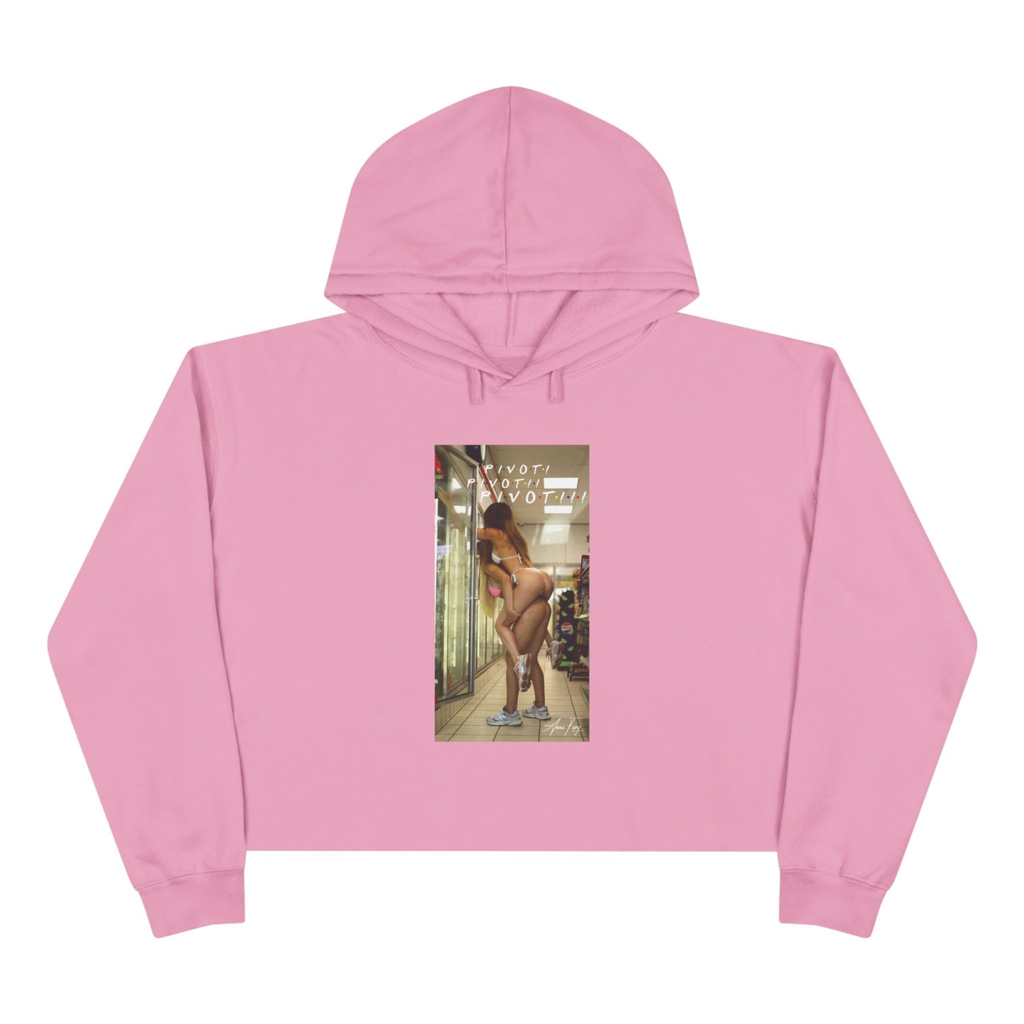 Anna Fury Exclusive Women's Crop Hoodie | PIVOT!!!