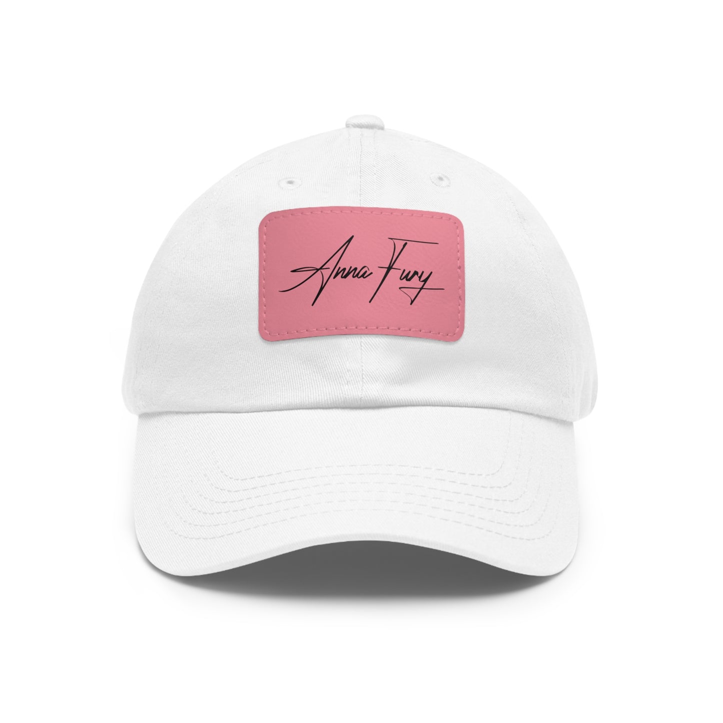 Anna Fury Exclusive Unisex Sexy Dad Cap with Leather Patch | SIgnature