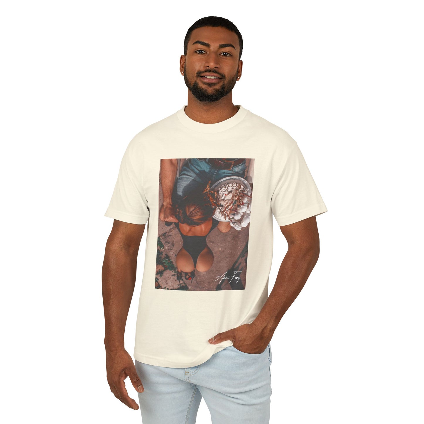 Anna Fury Exclusive Unisex Heavyweight Cotton Tee | Lover