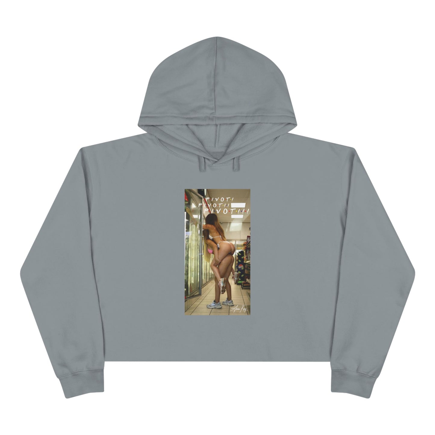 Anna Fury Exclusive Women's Crop Hoodie | PIVOT!!!