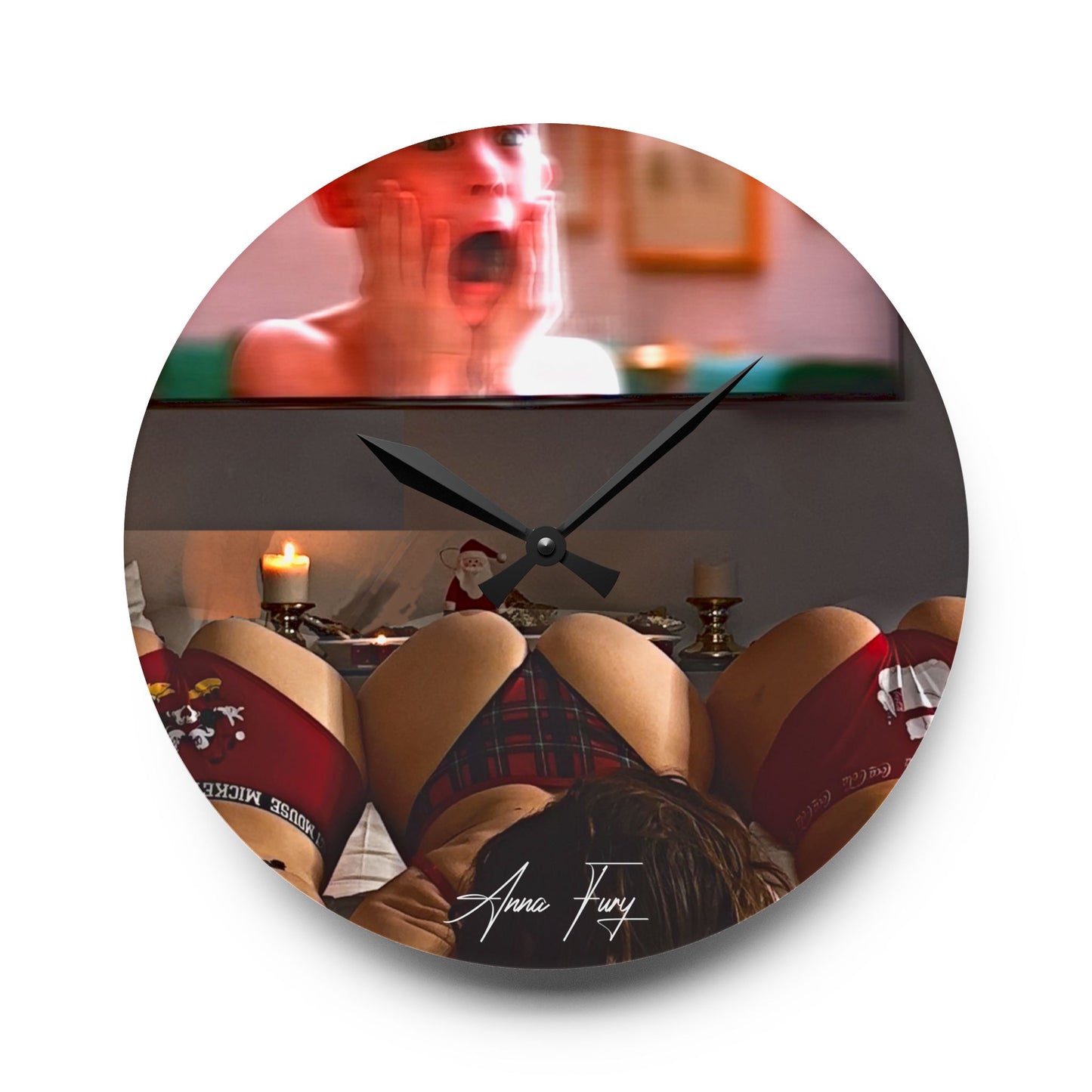 Anna Fury Exclusive Holiday Wall Clock | Filthy Animal