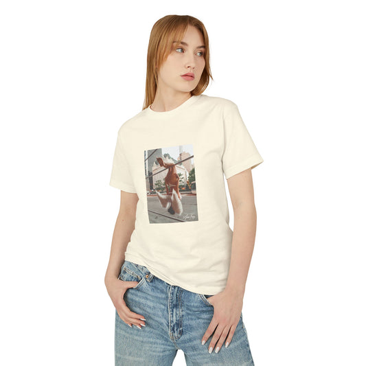 Anna Fury Exclusive Unisex Heavyweight Cotton Tee | Hanging Angel