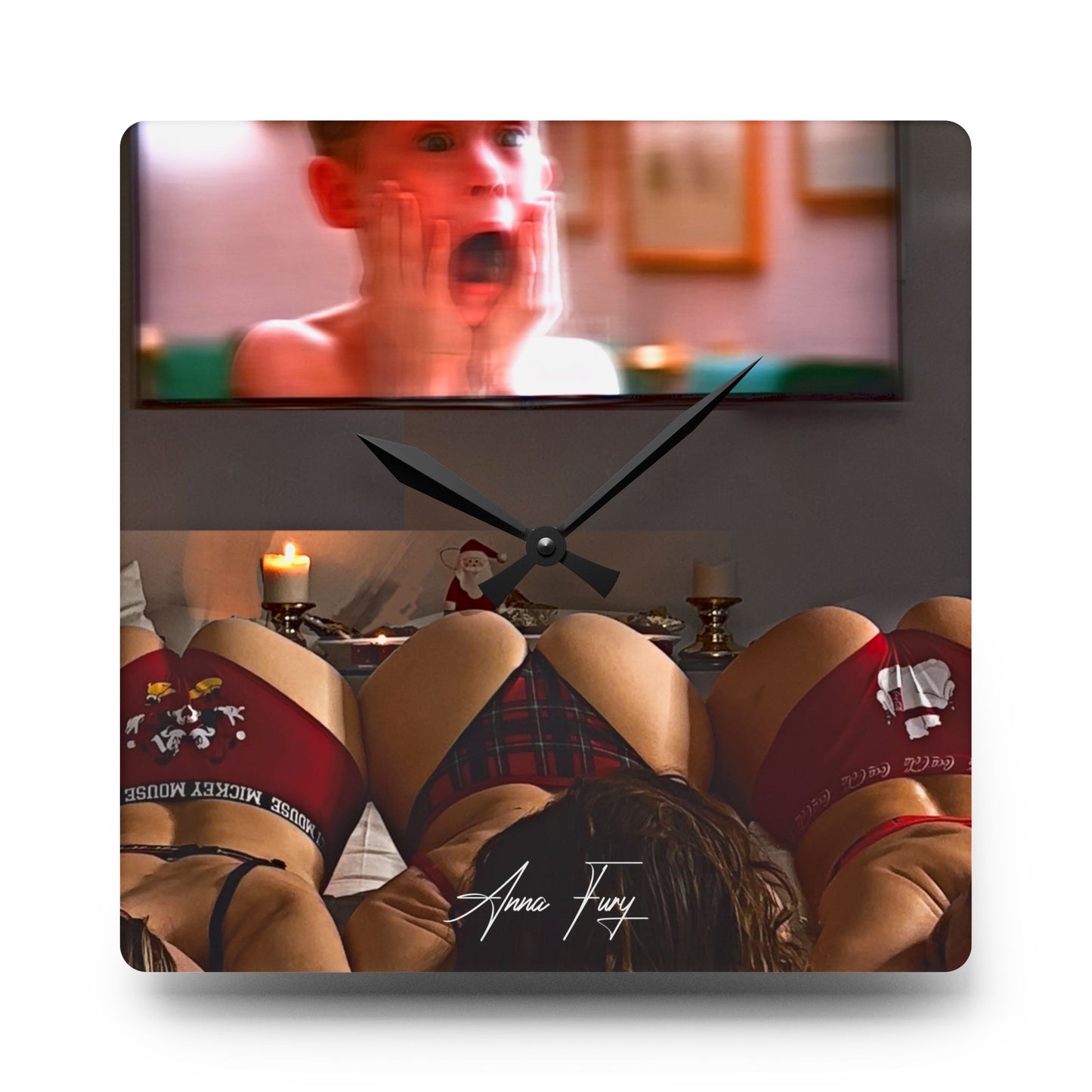 Anna Fury Exclusive Holiday Wall Clock | Filthy Animal